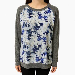 Nation LTD Mixed Media Raglan Long Sleeve Tee